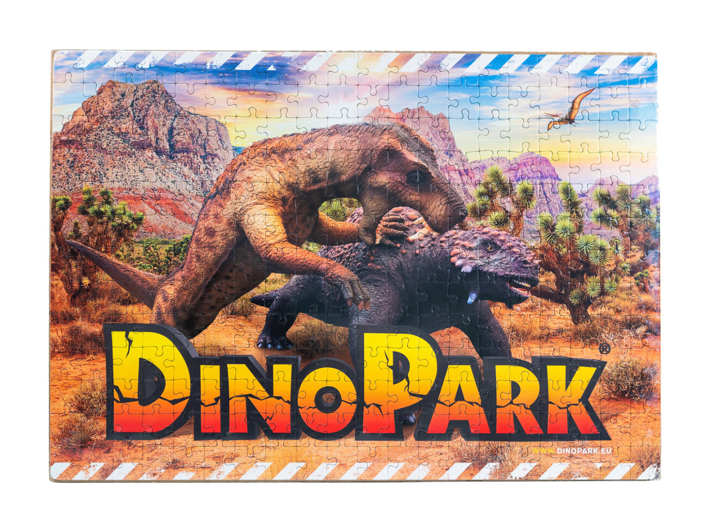 Puzzle Souboj dinosaurů 1