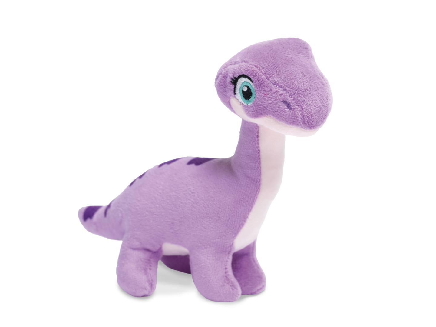 Plyšový diplodocus fialový 