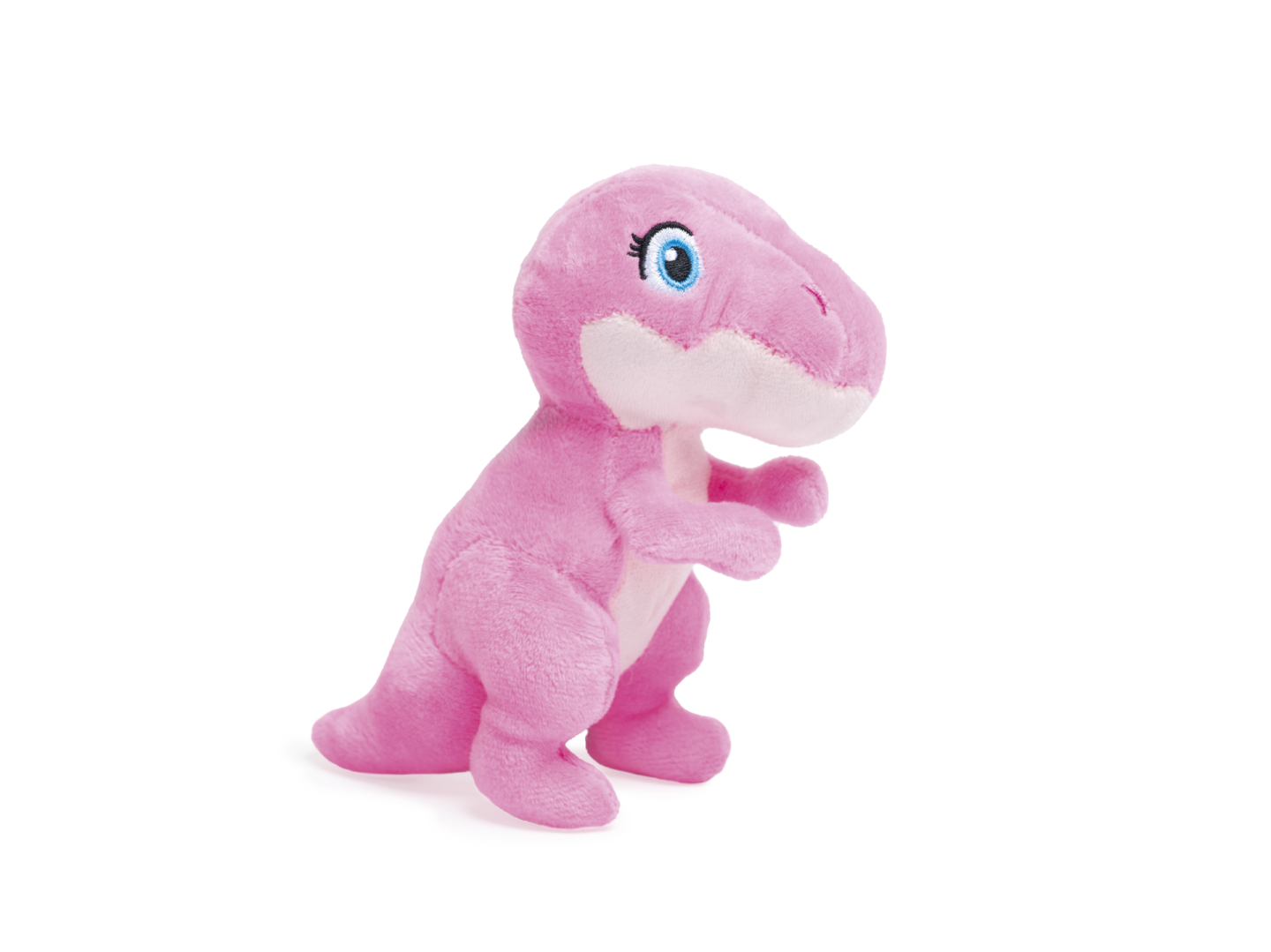 Plyšová T-rex slečna - růžová 