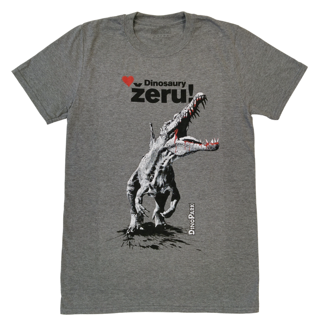 Žeru dinosaury - šedé