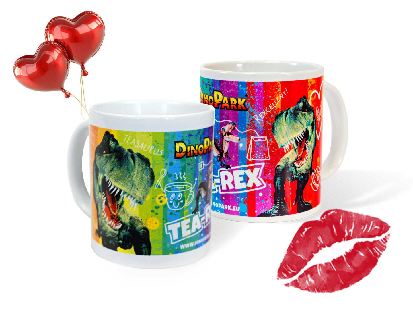 DinoValentýn - pár hrnečků