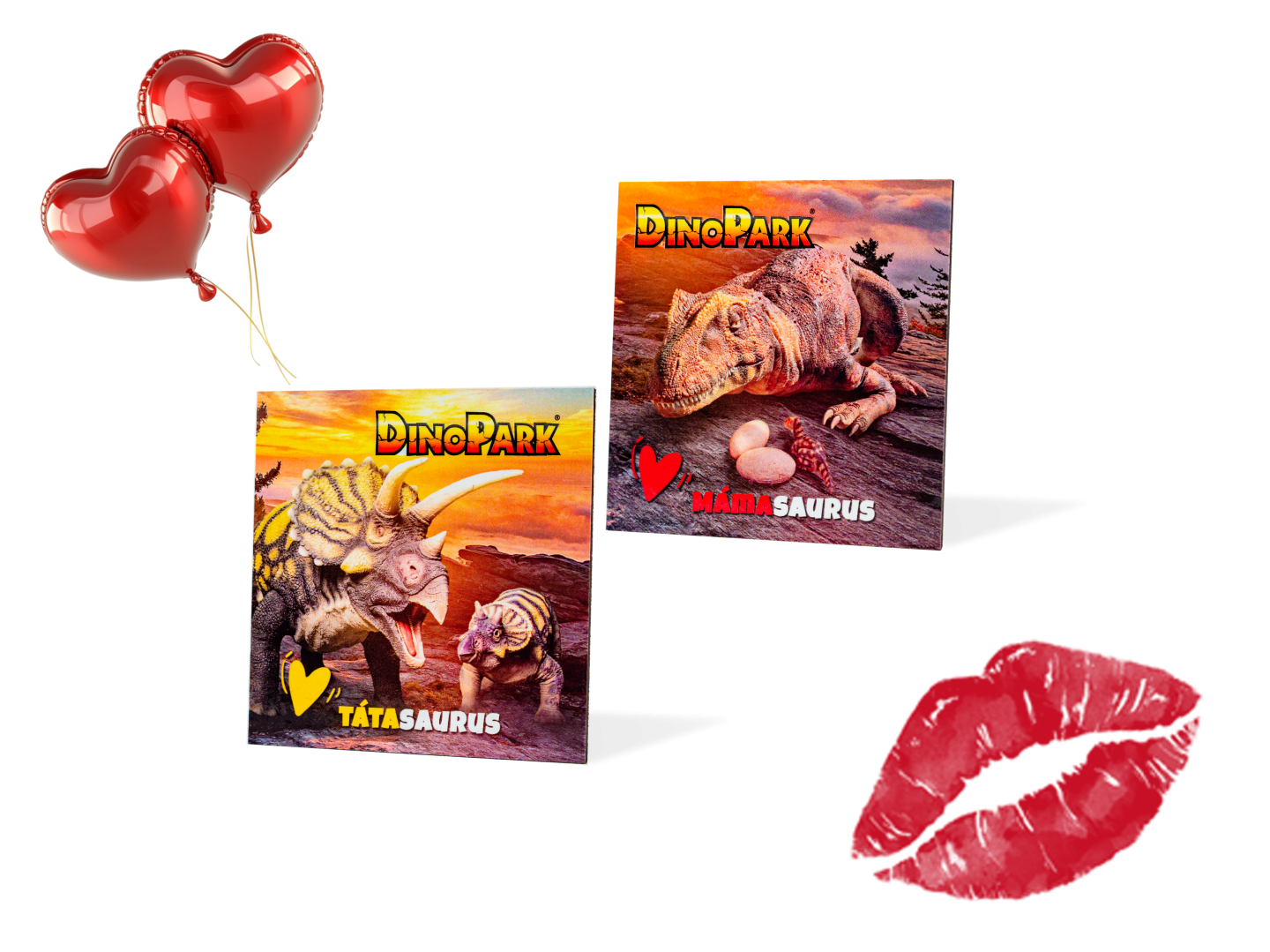DinoValentýn - magnetky
