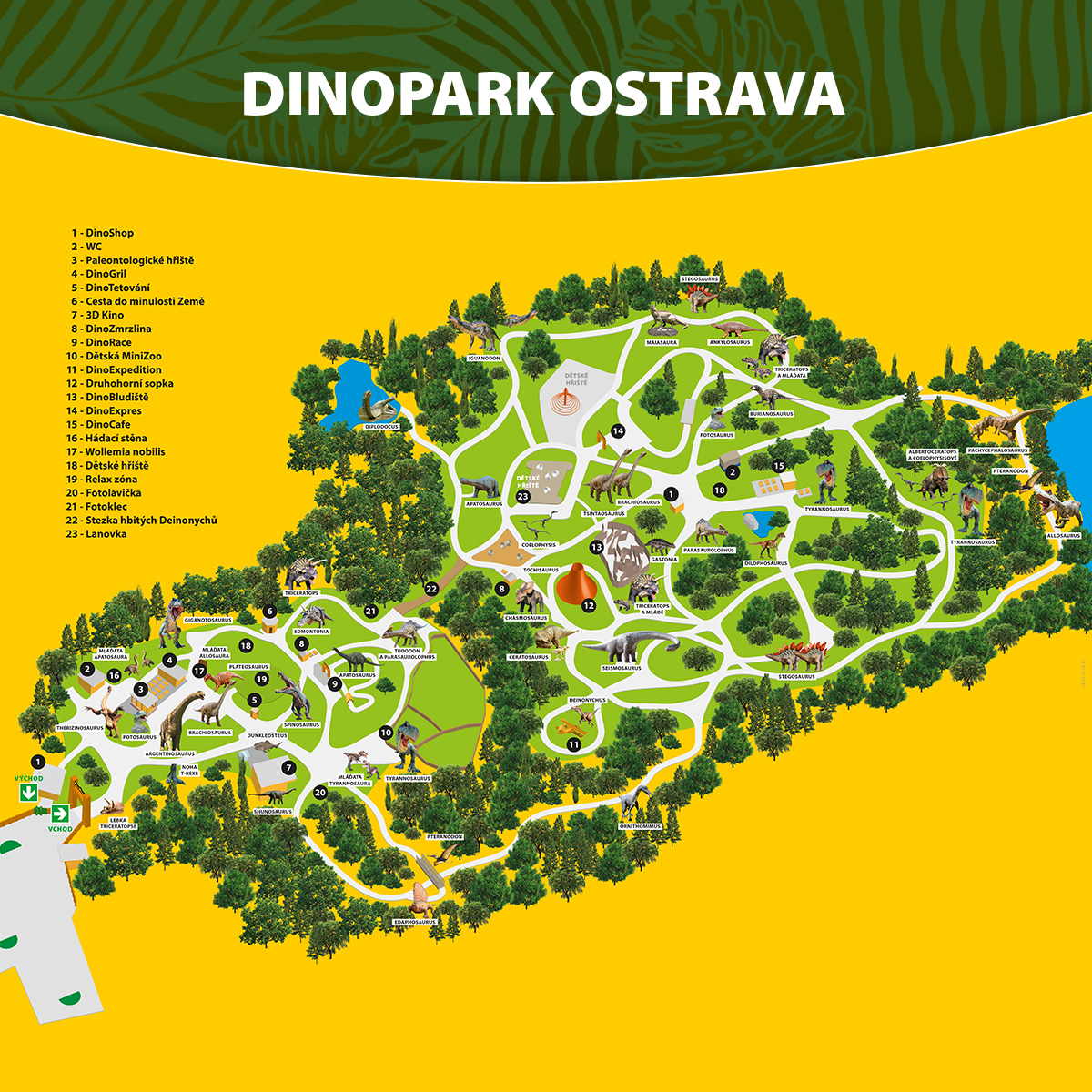 Planek -  DinoPark Ostrava