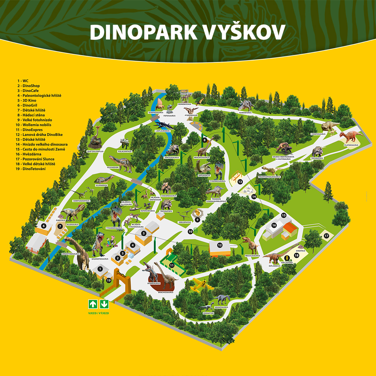 Planek -  DinoPark ZOO Vyškov